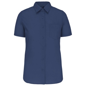 Chemise popeline polycoton manches courtes entretien facile femme 26