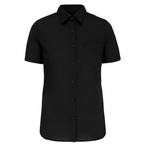 Chemise popeline polycoton manches courtes entretien facile femme 3