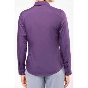 Chemise popeline polycoton entretien facile femme 101