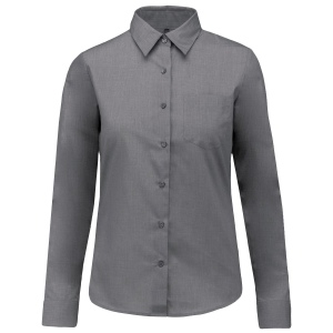 Chemise popeline polycoton entretien facile femme 25