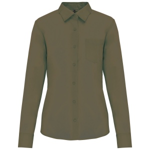 Chemise popeline polycoton entretien facile femme 23