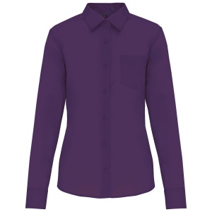 Chemise popeline polycoton entretien facile femme 15