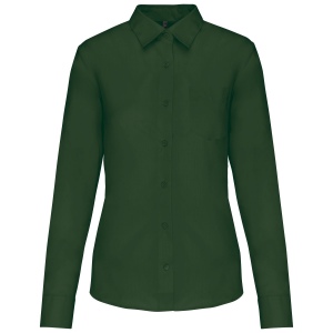 Chemise popeline polycoton entretien facile femme 16