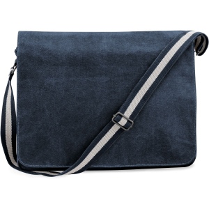 Sac courrier vintage en toile 5