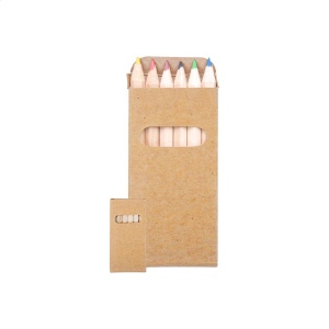 Kitty set de 6 crayons de couleurs