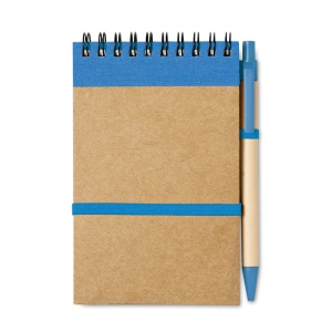 Bloc-notes recyclé et stylo - SONORA 8