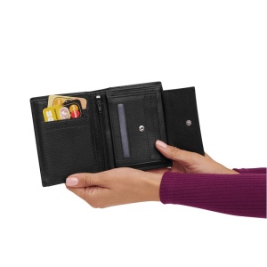 Portefeuille en cuir véritable TRAPANI 8