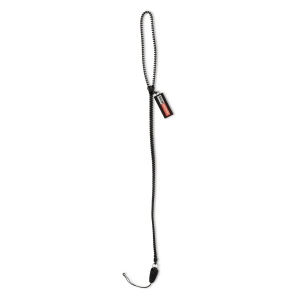 Tour de cou zipper + patch pvc - lan02