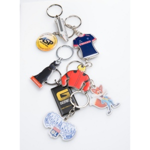 Porte-clés zamac quadri premium - pzq - 30 mm