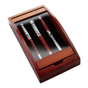 Parure stylo bille, plume et coupe-papier Paulette 4