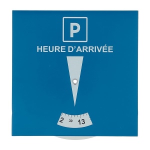 Disque de stationnement carton (+Sérigraphie GS11) 2