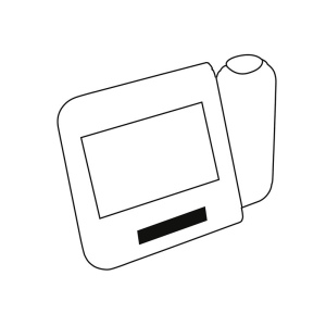 Horloge de bureau avec projection COLOUR PRO 10