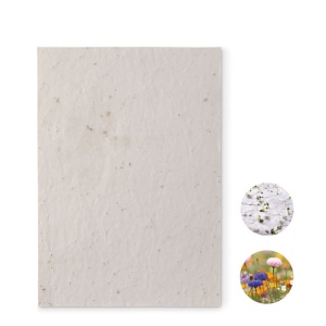 Papier A5 graines de fleurs - ASIDE 2
