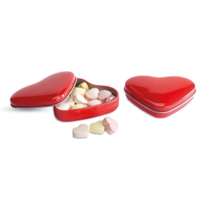 Boîte coeur avec bonbons - LOVEMINT 4