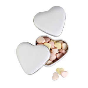 Boîte coeur avec bonbons - LOVEMINT 3