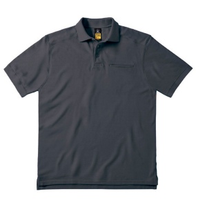 Polo de travail coton avec poche 2