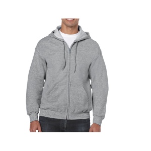 Sweat capuche grand zip 5