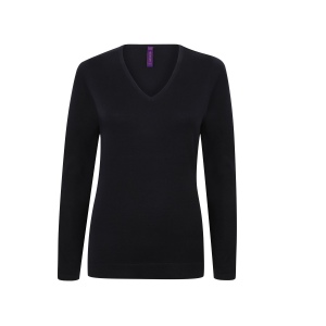 Pull col V femme 3
