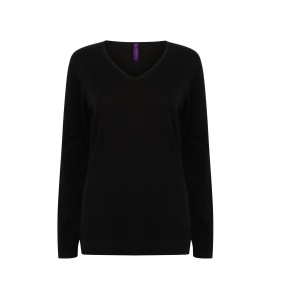 Pull col V femme 2