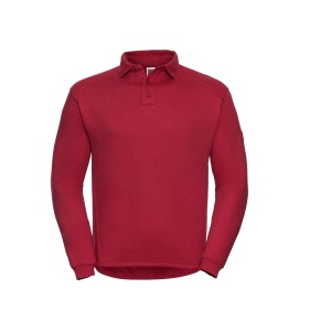Sweat col polo lavable à 60° 2