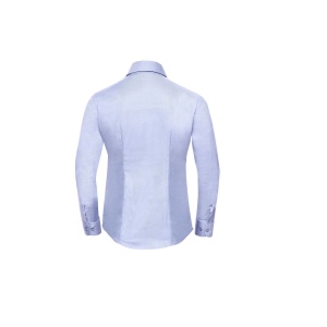 LADIES' LONG SLEEVE TAILORED OXFORD SHIRT 12