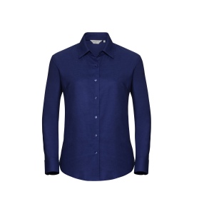 LADIES' LONG SLEEVE TAILORED OXFORD SHIRT 5