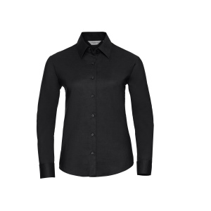 LADIES' LONG SLEEVE TAILORED OXFORD SHIRT 4