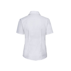LADIES' SHORT SLEEVE TAILORED OXFORD SHIRT 8