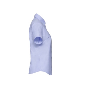 LADIES' SHORT SLEEVE TAILORED OXFORD SHIRT 18