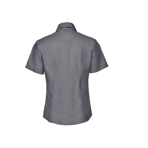LADIES' SHORT SLEEVE TAILORED OXFORD SHIRT 9