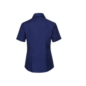 LADIES' SHORT SLEEVE TAILORED OXFORD SHIRT 11