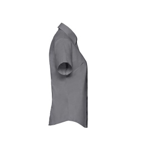 LADIES' SHORT SLEEVE TAILORED OXFORD SHIRT 15