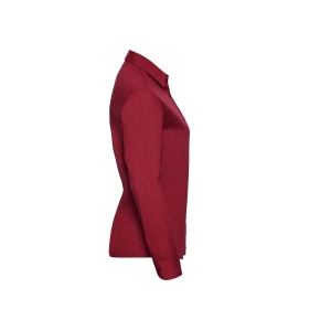 LADIES' LONG SLEEVE CLASSIC POLYCOTTON POPLIN SHIRT 18