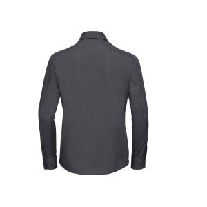 LADIES' LONG SLEEVE CLASSIC POLYCOTTON POPLIN SHIRT 14