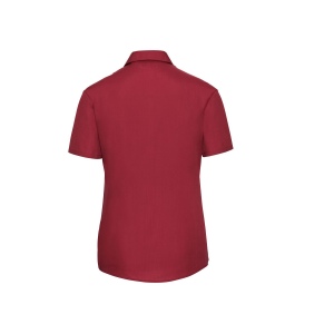 LADIES' SHORT SLEEVE CLASSIC POLYCOTTON POPLIN SHIRT 10