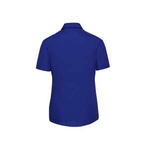 LADIES' SHORT SLEEVE CLASSIC POLYCOTTON POPLIN SHIRT 12