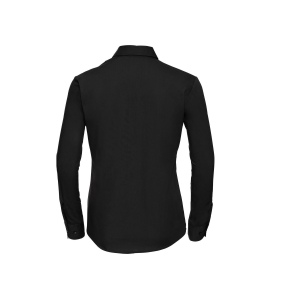 LADIES' LONG SLEEVE CLASSIC PURE COTTON POPLIN SHIRT 5
