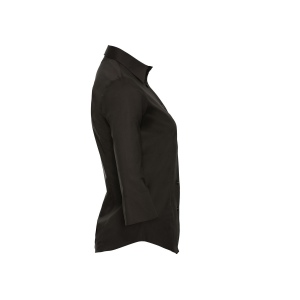 LADIES' 3/4 SLEEVE FITTED STRETCH SHIRT 12