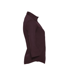 LADIES' 3/4 SLEEVE FITTED STRETCH SHIRT 13