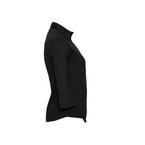 LADIES' 3/4 SLEEVE FITTED STRETCH SHIRT 14