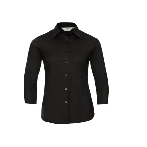 LADIES' 3/4 SLEEVE FITTED STRETCH SHIRT 5