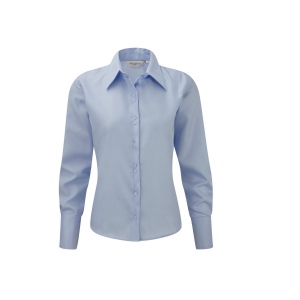 LADIES' LONG SLEEVE TAILORED ULTIMATE NON-IRON SHIRT 4