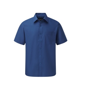 MEN'S SHORT SLEEVE CLASSIC POLYCOTTON POPLIN SHIRT 5