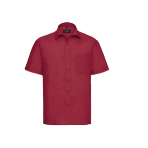 MEN'S SHORT SLEEVE CLASSIC POLYCOTTON POPLIN SHIRT 3