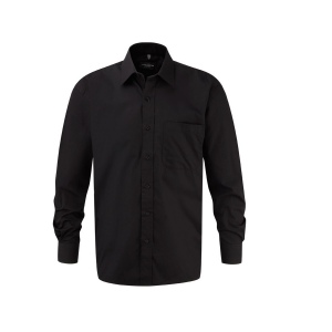 MEN'S LONG SLEEVE CLASSIC PURE COTTON POPLIN SHIRT 3
