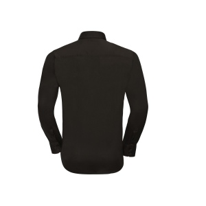 MEN'S LONG SLEEVE FITTED STRETCH SHIRT 7