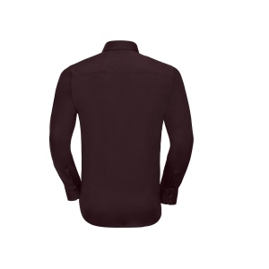 MEN'S LONG SLEEVE FITTED STRETCH SHIRT 8