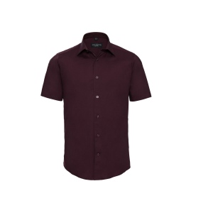 MEN'S SHORT SLEEVE FITTED STRETCH SHIRT 4