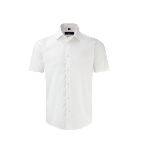 MEN'S SHORT SLEEVE FITTED STRETCH SHIRT 2
