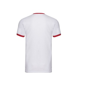 Tee-shirt bords côtes contraste 13